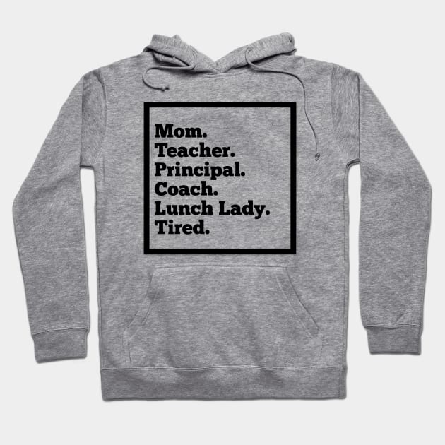 Homeschool Mom Hoodie by Myrtle+Muffin